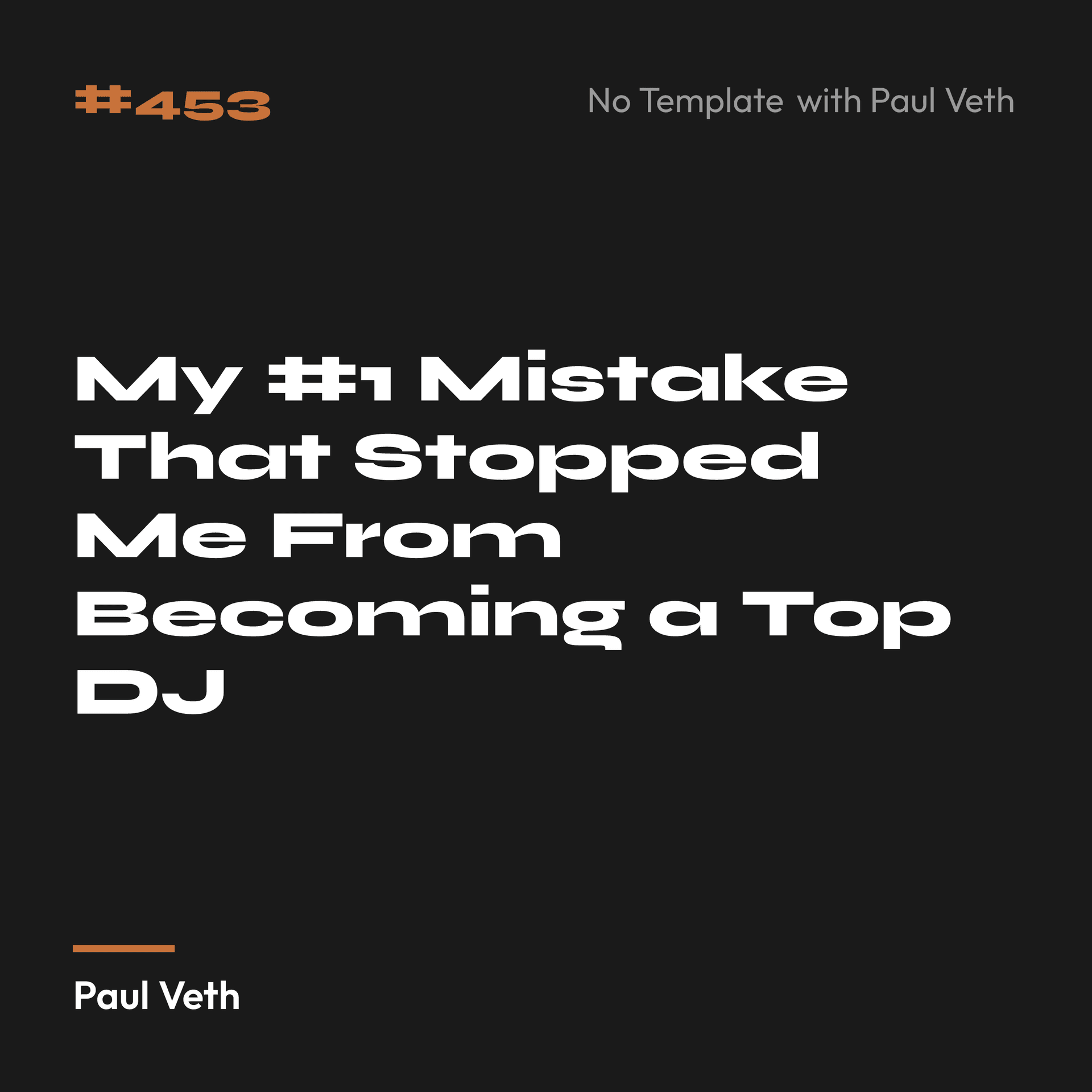 My #1 Mistake That Stopped Me From Becoming a Top DJ