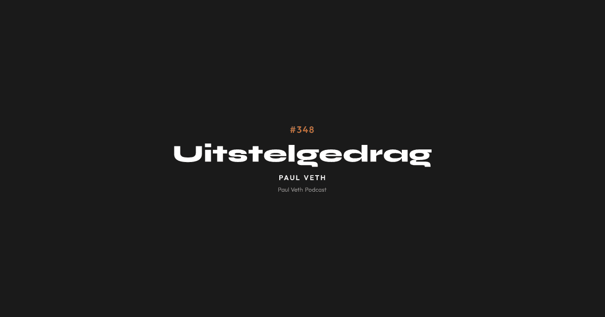 Uitstelgedrag